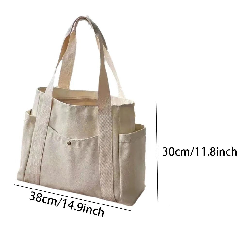 Large Capacity Canvas Tote Bag