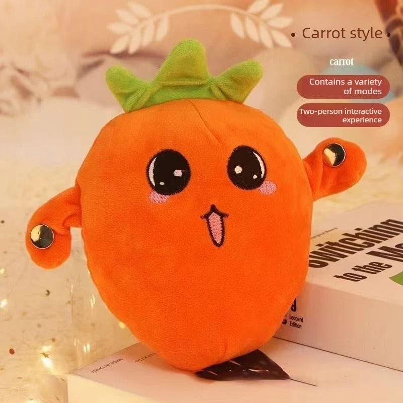 RhythmBuddy Interactive Fruit Plush – Touch-Activated Music Toy for Kids & Adults