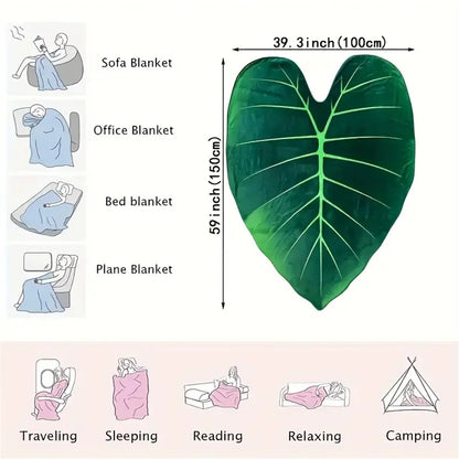 Giant Leaf Blanket - Regal Shield