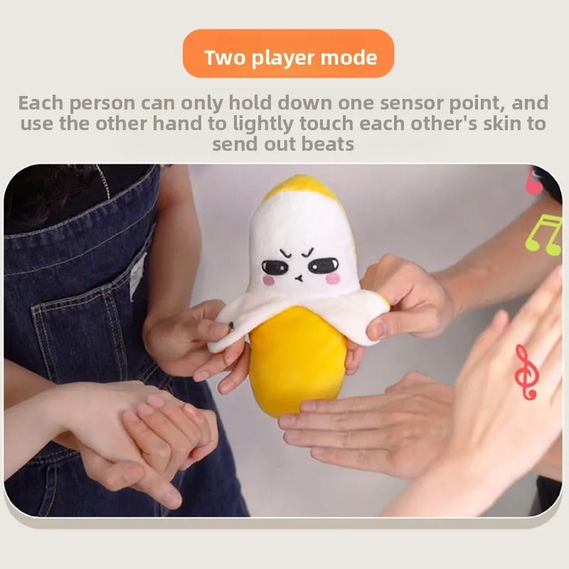 RhythmBuddy Interactive Fruit Plush – Touch-Activated Music Toy for Kids & Adults