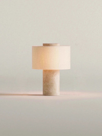 USB Rechargeable Stone-Effect Touch Lamp – Portable Atmosphere Light for Bedroom & Desk