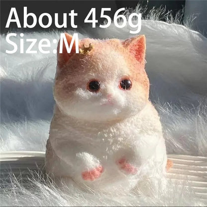 Squishy Cat Toy – Realistic Silicone Stress Relief Toy