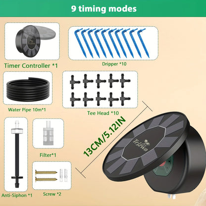 DIY Solar Drip Irrigation System – Automatic Watering Kit for Plants