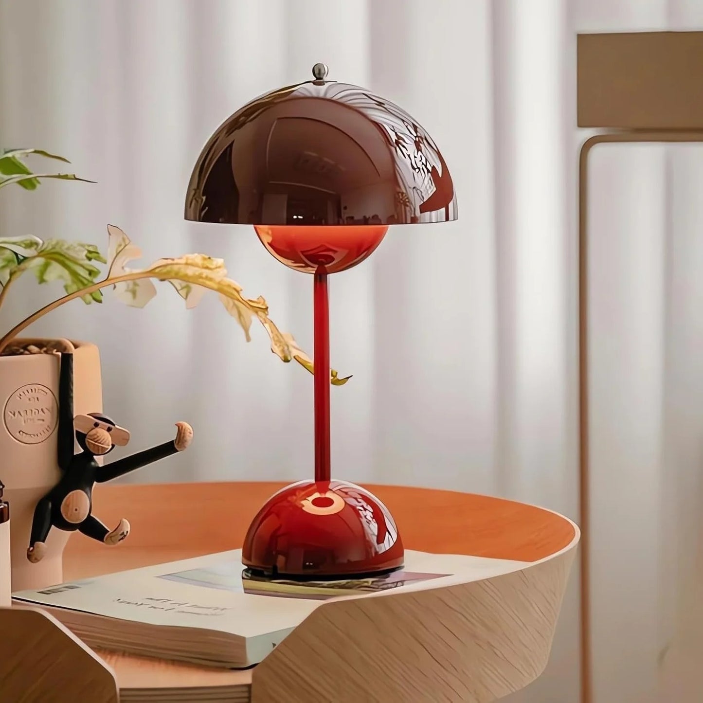 Mushroom Table Lamp with Touch Control
