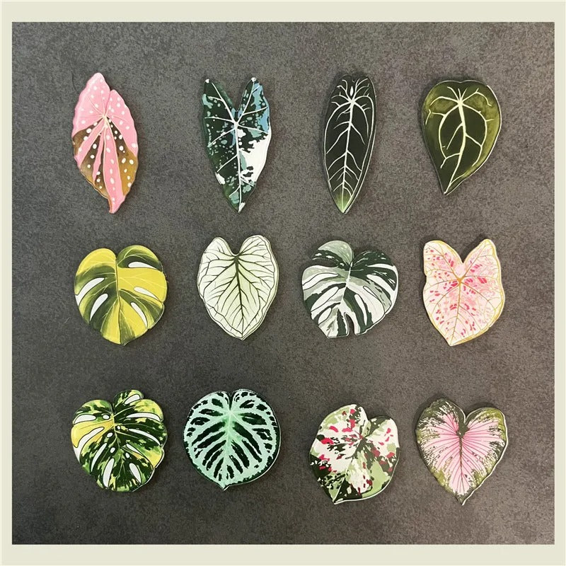 Tropical Leaf Fridge Magnets