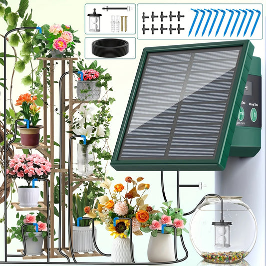DIY Solar Drip Irrigation System – Automatic Watering Kit for Plants