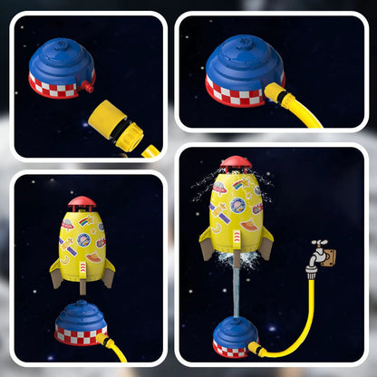 Rocket Launcher Water Sprinkler Toy