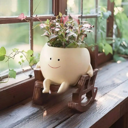 Rocking Chair Planter