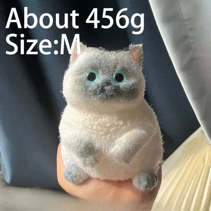 Squishy Cat Toy – Realistic Silicone Stress Relief Toy