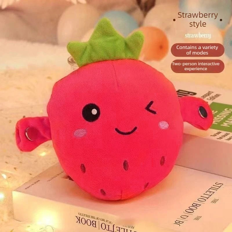 RhythmBuddy Interactive Fruit Plush – Touch-Activated Music Toy for Kids & Adults