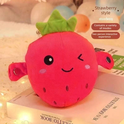 RhythmBuddy Interactive Fruit Plush – Touch-Activated Music Toy for Kids & Adults