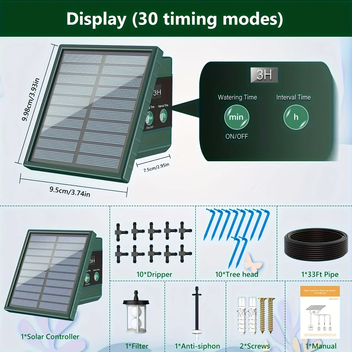 DIY Solar Drip Irrigation System – Automatic Watering Kit for Plants