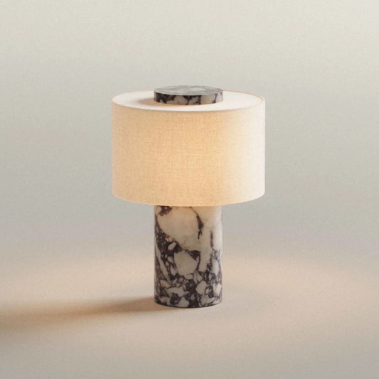 USB Rechargeable Stone-Effect Touch Lamp – Portable Atmosphere Light for Bedroom & Desk