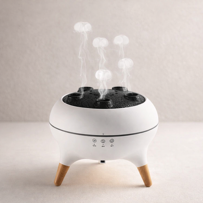 Jellyfish Aroma Diffuser with Sound-Reactive Mist
