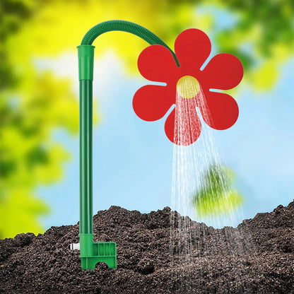 Crazy Daisy Sprinkler – 360° Rotating Dancing Flower Lawn Sprinkler