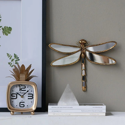 Gold Butterfly & Dragonfly Decorative Mirror