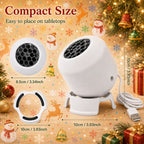 360° Rotating Star Projector Night Light – Snowflake, Christmas & Ocean