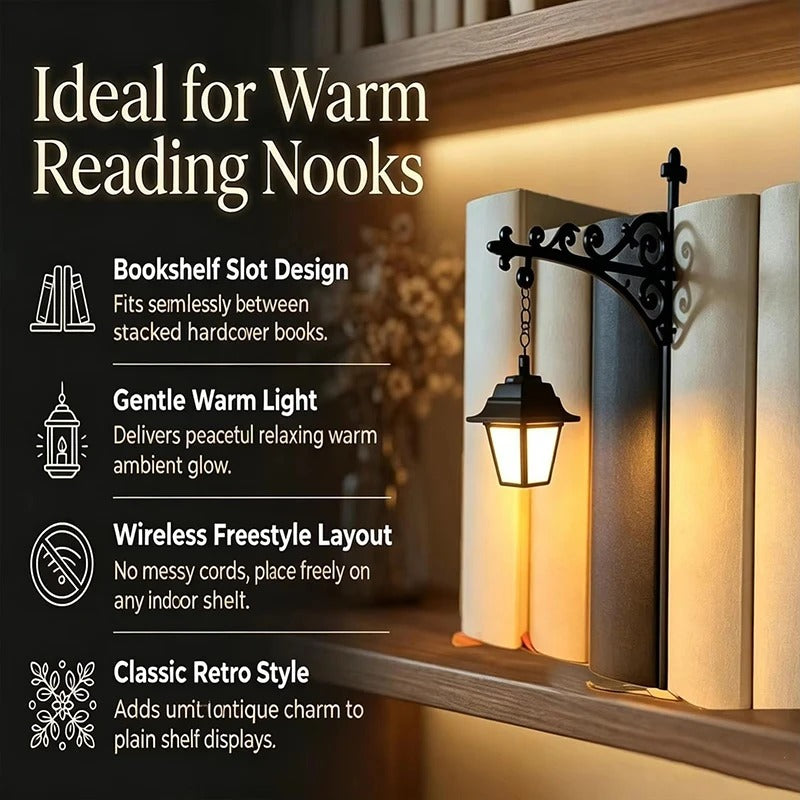 Library Lantern Bookshelf Light