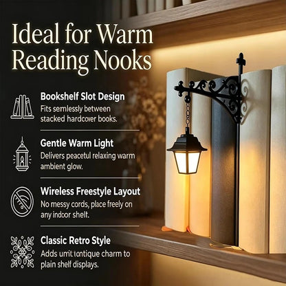 Library Lantern Bookshelf Light
