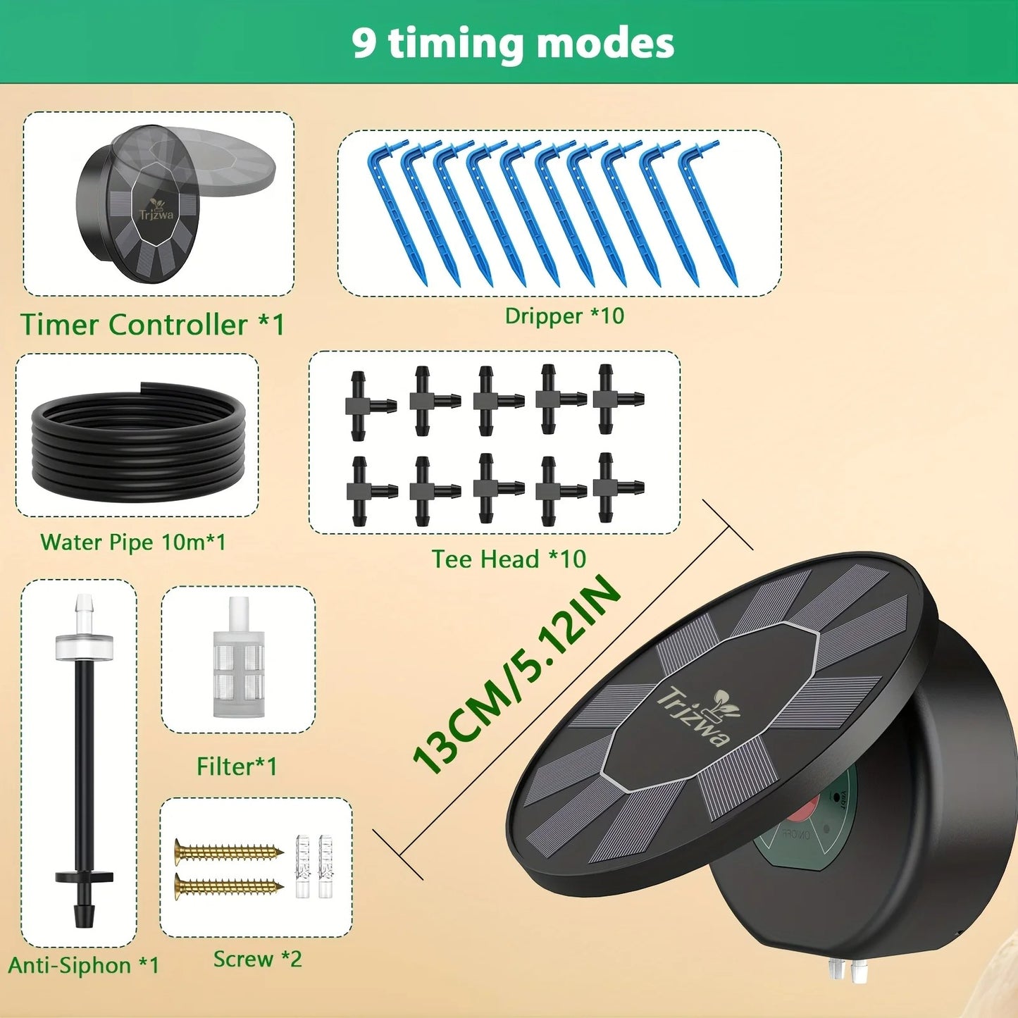 DIY Solar Drip Irrigation System – Automatic Watering Kit for Plants