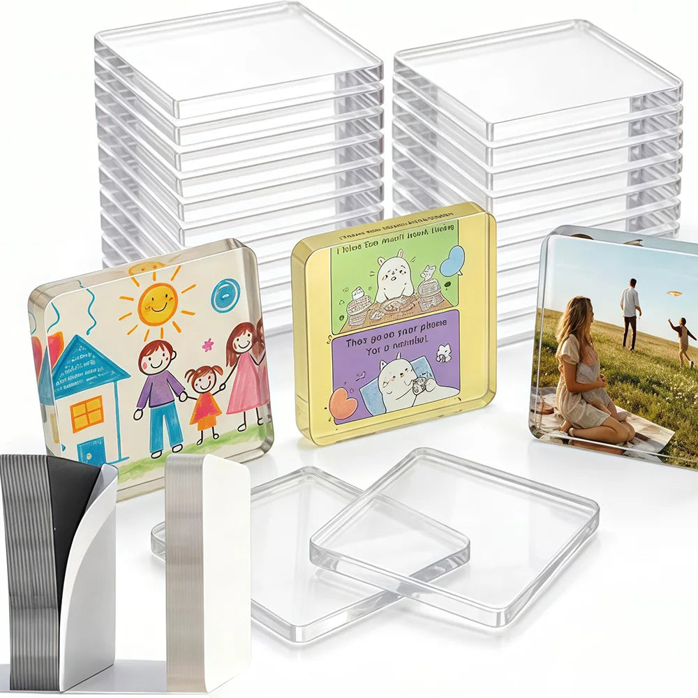 DIY Acrylic Photo Magnet Kit