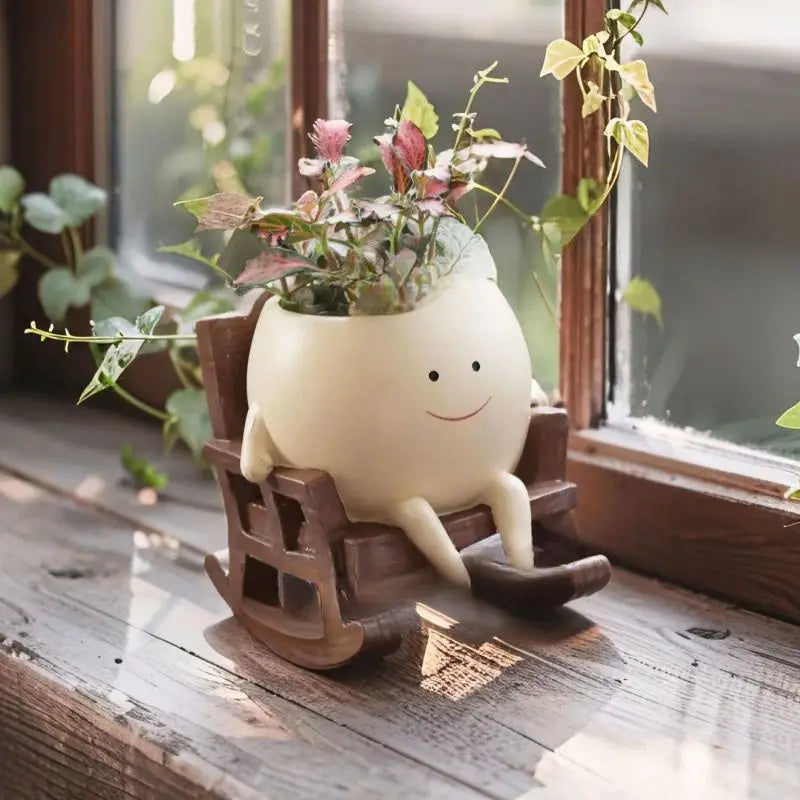 Rocking Chair Planter