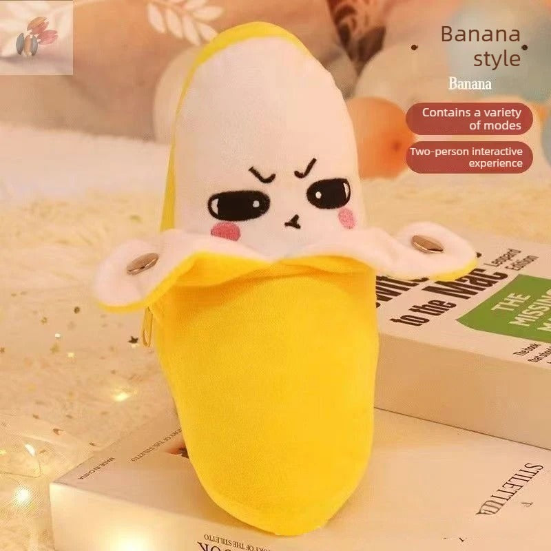 RhythmBuddy Interactive Fruit Plush – Touch-Activated Music Toy for Kids & Adults