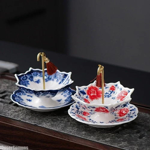 Ceramic Umbrella Tea Strainer