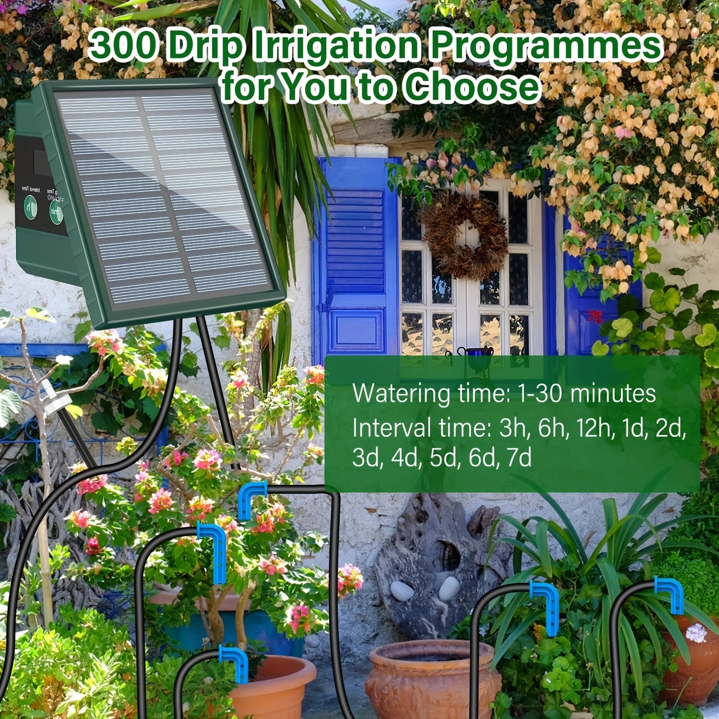 DIY Solar Drip Irrigation System – Automatic Watering Kit for Plants