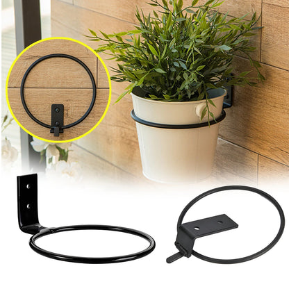 Wall-Mounted Plant Pot Holder Ring