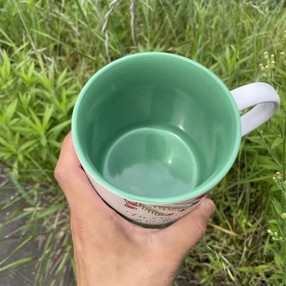 Botanical Floral Ceramic Mug — 600ml
