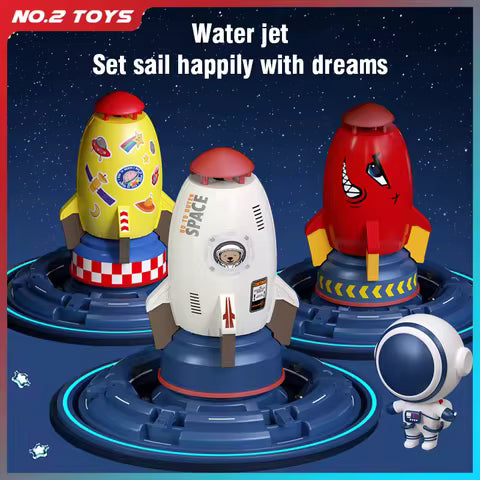 Rocket Launcher Water Sprinkler Toy