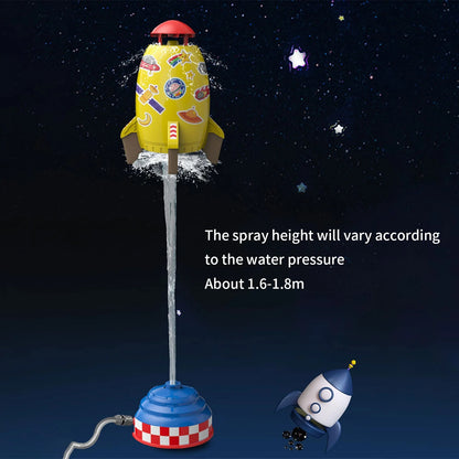 Rocket Launcher Water Sprinkler Toy